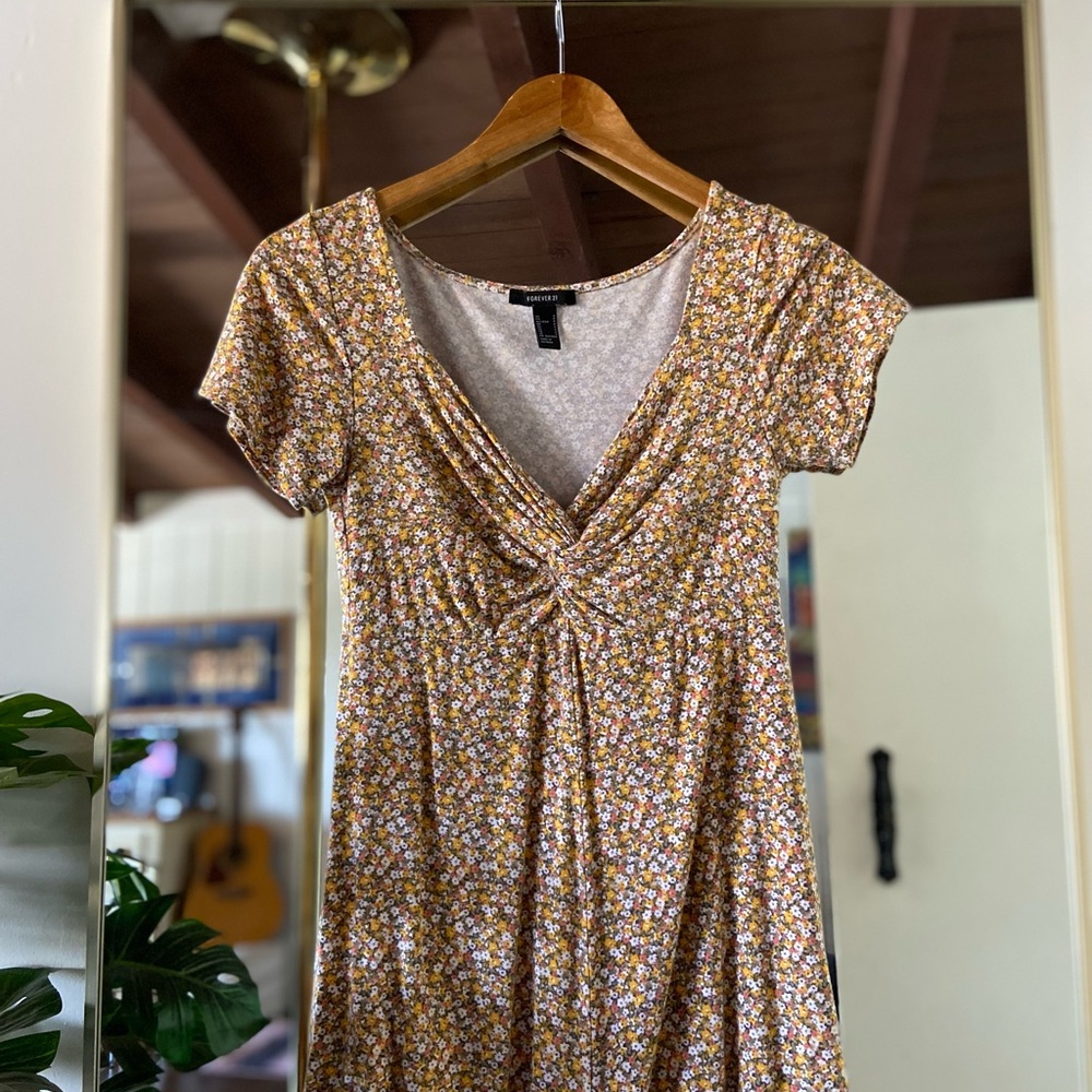 Floral V-Neck Romper